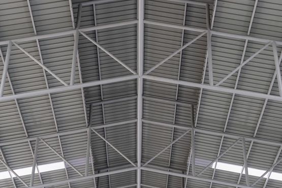 techo en estructura metálica